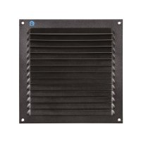 Renson 436 schoepenr. 200x200 ral 9005 structuur Renson 436 schoepenr. 200x200 ral 9005 structuur