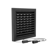 Renson 732 pvc 154x154 str 9005 Renson 732 pvc 154x154 str 9005