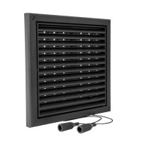 Renson 732 pvc 187x187 str 9005 Renson 732 pvc 187x187 str 9005