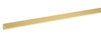 HOEKGREEP ALU BRUSHED GOLD 1000x42,2x25mm