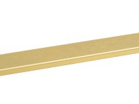 HOEKGREEP ALU BRUSHED GOLD 300x42,2x25mm CC 140mm