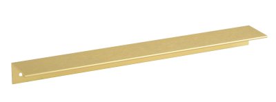 HOEKGREEP ALU BRUSHED GOLD 300x42,2x25mm CC 140mm