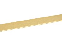 HOEKGREEP ALU BRUSHED GOLD 500x42,2x25mm CC 240mm