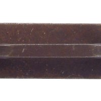 GREEP ""FERRO"" MET ACHTERPLAAT 110X30MM