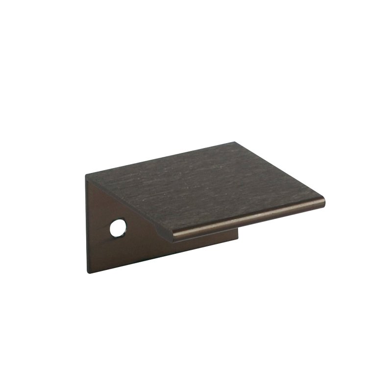 HOEKGREEP ALU BRUSHED DARK BRONZE 40x42,2x25mm CC 24mm