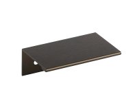 HOEKGREEP ALU BRUSHED DARK BRONZE 70x42,2x25mm CC 44mm