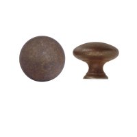 KNOP ""FERRO"" ROND 30X24MM