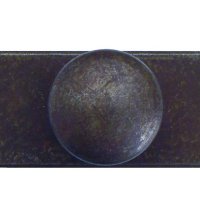 KNOP ""FERRO"" ROND MET ACHTERPLAAT 80X30MM