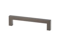 GREEP STIEN 128MM ALUMINIUM / BRUSHED DARK BRONZE