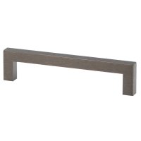 GREEP STIEN 128MM ALUMINIUM / BRUSHED DARK BRONZE