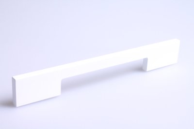 GREEP DRIMO 224MM ALUMINIUM / WIT SYMMETRISCH