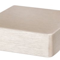 KNOP ""MOKA"" 16MM ALU/RVS-LOOK 32x30x10mm KNOP ""MOKA"" 16MM ALU/RVS-LOOK 32x30x10mm