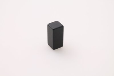 KNOP SLAB SMALL 12MM ZWART