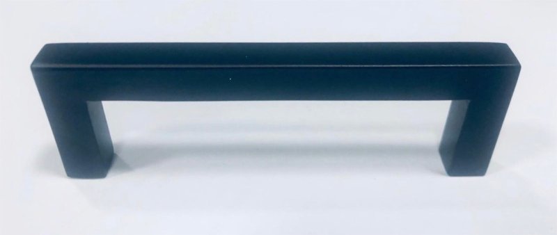 U-GREEP VIERKANT 10 MM ZWART 96 MM