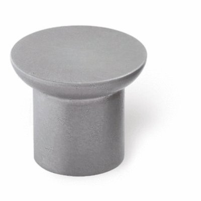 KNOP SOLID 25MM RVS
