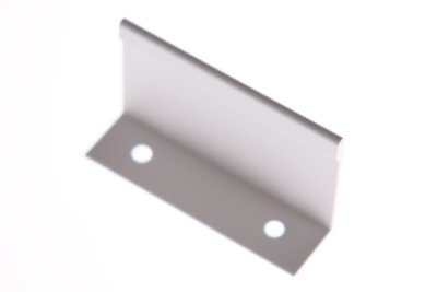 HOEKGREEP ALU MAT WIT 1000mmx1.6mm