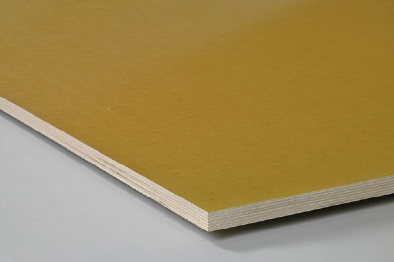 Interform geel 18 mm - Betonplex berken 167g 1.2mm tolerantie in dikte toegestaan