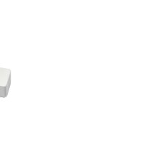 KNOP ZMC "VIERKANT CONISCH" 25x25MM MAT WIT KNOP ZMC "VIERKANT CONISCH" 25x25MM MAT WIT
