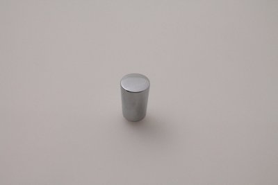 KNOP "MINI CYLINDER" ø15CHROOM KLEUR