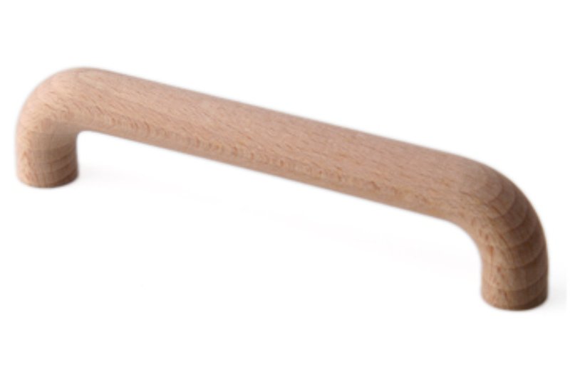 GREEP 128MM BEUKEN (met M4 bus)