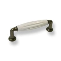 GREEP 96MM TIN KLEUR/ WIT GREEP 96MM TIN KLEUR/ WIT