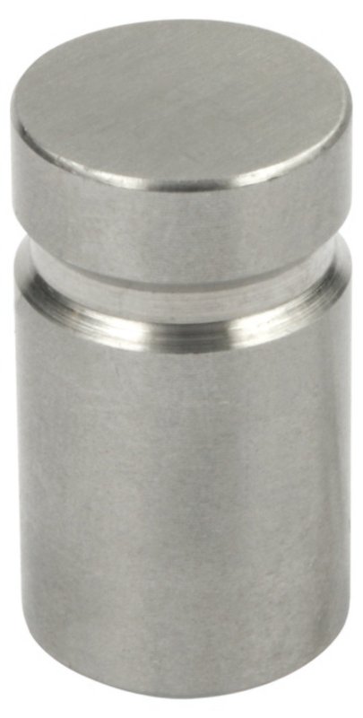 KNOP RVS CYLINDER /GROEF 14MM