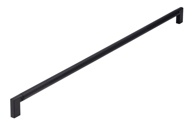 GREEP 480 MM ALU/GREEP GERIBBELD MAT-ZWART