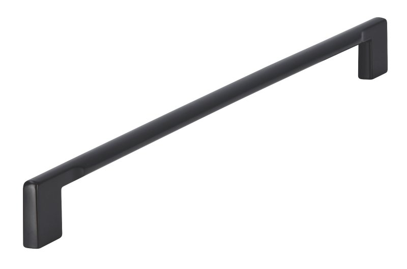 GREEP RECHT / OVAAL ZMC 340 MM MAT ZWART CC 320 MM