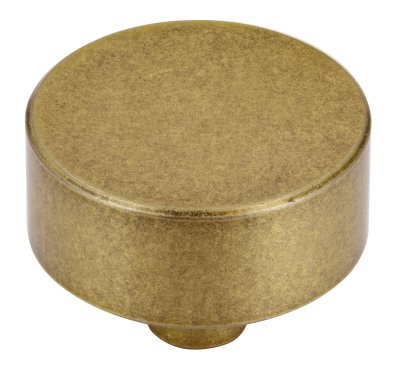 KNOP ALU ROND ø 33MM VINTAGE GOLD