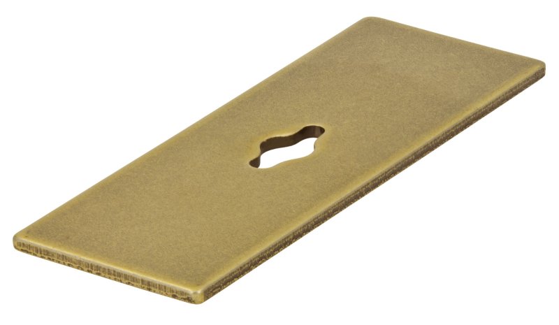 ACHTERPLAAT VOOR KNOP 72 MM VINTAGE GOLD