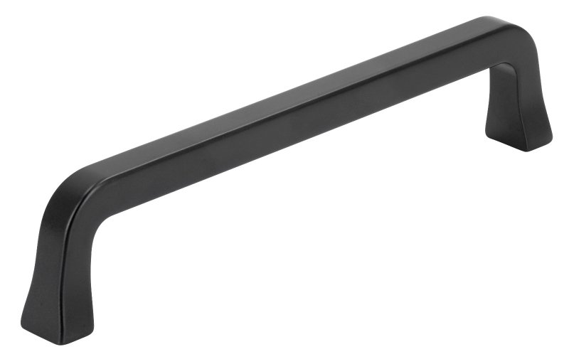 GREEP TROMPET MAT ZWART CC 128 MM