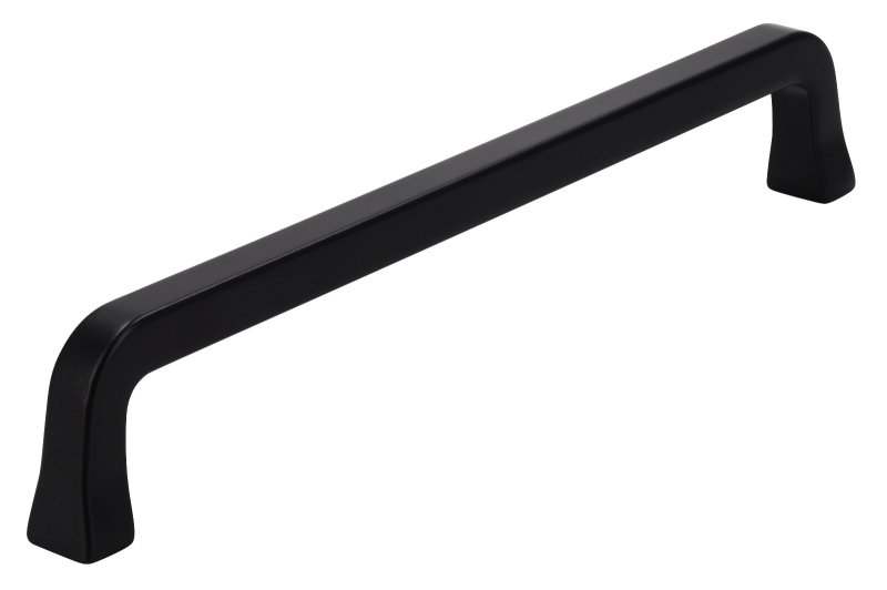 GREEP TROMPET MAT ZWART CC 160 MM