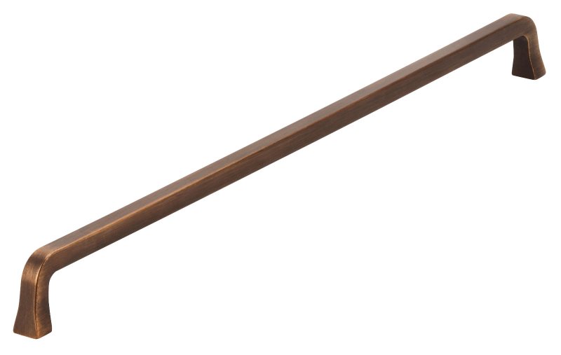 TROMPET GREEP ANTIEK MESSING GEBORSTELD CC 320 MM