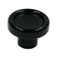 KNOP KUNSTSTOF 28MM ZWART KNOP KUNSTSTOF 28MM ZWART