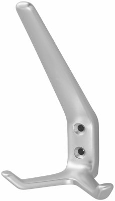 JAS/HOEDHAAK DUBBEL 89X127MM ALUMINIUM F1