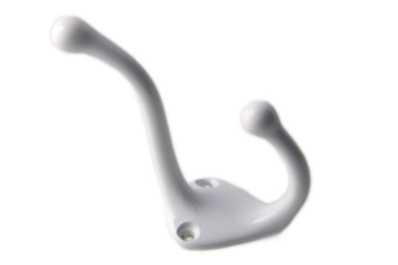 JAS/HOEDHAAK ENKEL ALU/WIT