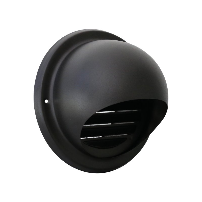 Renson 638 bolrooster dia 150 inox zwart