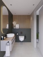 Decowall Ac. natuur eiken 260x30cm     2st