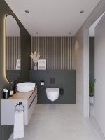 Decowall Ac.vergrijsd eiken 260x30cm      2st