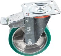 ZWENKWIEL IN ALUMINIUM 125MM MET REM ZWENKWIEL IN ALUMINIUM 125MM MET REM