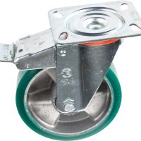 ZWENKWIEL IN ALUMINIUM 125MM MET REM ZWENKWIEL IN ALUMINIUM 125MM MET REM