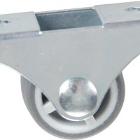 VASTE DUBBELWIEL TPE (THERMOPLASTIC RUBBER) 25MM VASTE DUBBELWIEL TPE (THERMOPLASTIC RUBBER) 25MM