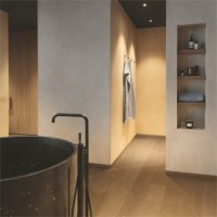 Quickstep LVT Blos base Cacaobruine eik Dark brown 4mm