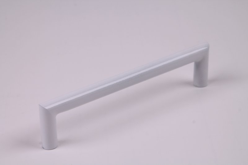 GREEP 90° RVS/WIT ø10mm cc 128mm