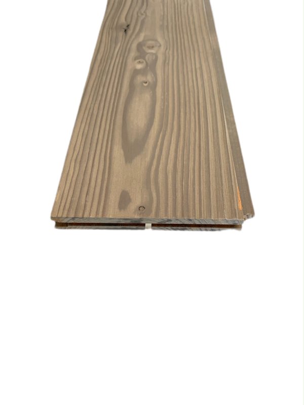 °thermowood Vuren/Grenen 19x133mm schroten GEBORSTELD EN GRIJS GEBEITST (3643554) 4z T&G