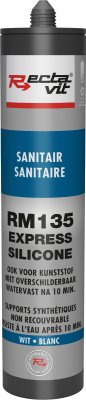 RM135 SANITAIR EXPRESS SILICONE WIT 310 ml