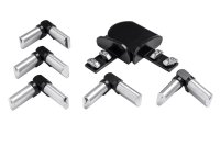 PURE BLACK HOEKBEVESTIGING RAL 9005 PURE BLACK HOEKBEVESTIGING RAL 9005