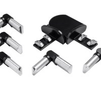 PURE BLACK HOEKBEVESTIGING RAL 9005 PURE BLACK HOEKBEVESTIGING RAL 9005