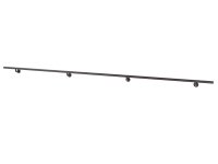 PURE BLACK HANDGREEP - RAL 9005 - 3 meter PURE BLACK HANDGREEP - RAL 9005 - 3 meter
