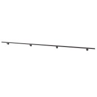 PURE BLACK HANDGREEP - RAL 9005 - 3 meter PURE BLACK HANDGREEP - RAL 9005 - 3 meter